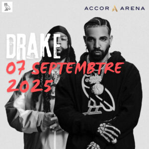 DRAKE - PARIS ACCOR ARENA 7 ou 8 septembre 2025